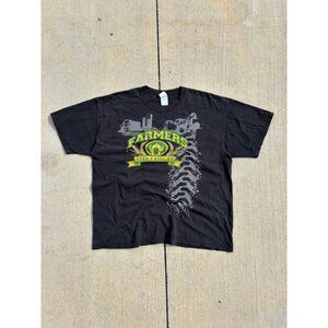 Vintage Farmers Feed Families John Deer Graphic T shirt Faded 90’s